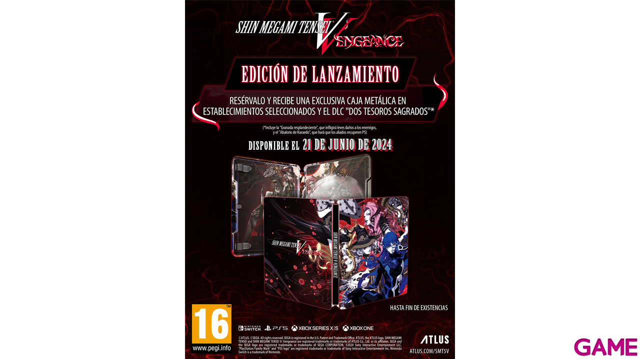 Shin Megami Tensei V Vengeance Launch Edition-0