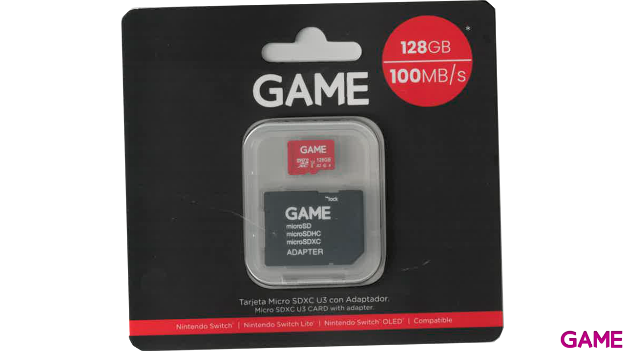 Memoria GAME 128GB microSDXC U3-0
