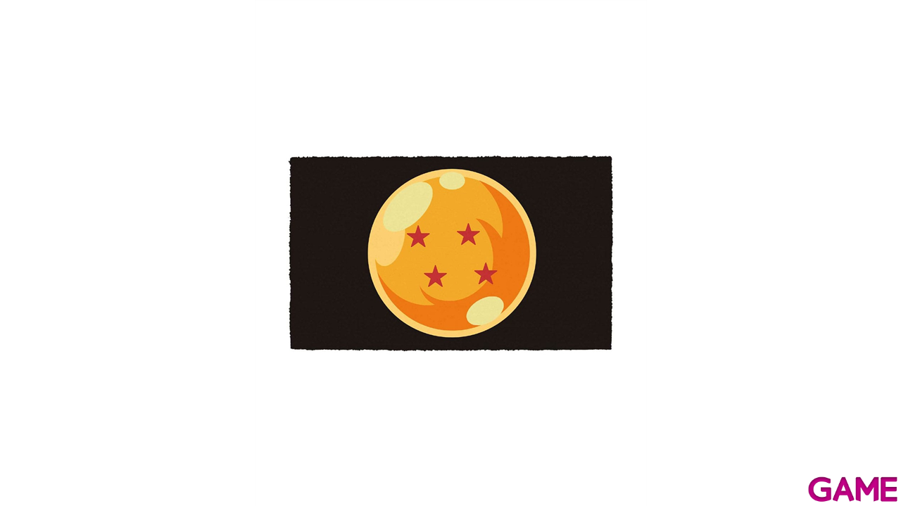Felpudo Dragon Ball: Bola 4 Estrellas 60x40-0