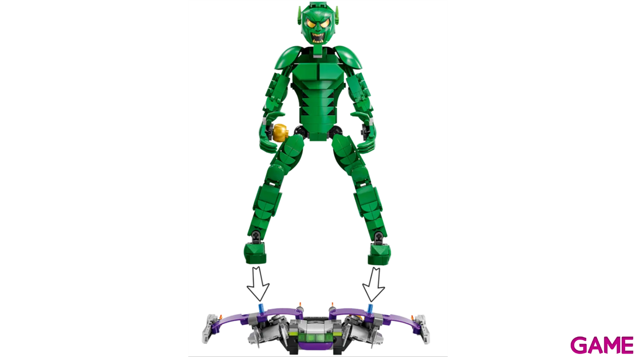 LEGO Marvel Figura para Construir: Duende Verde 76284-2