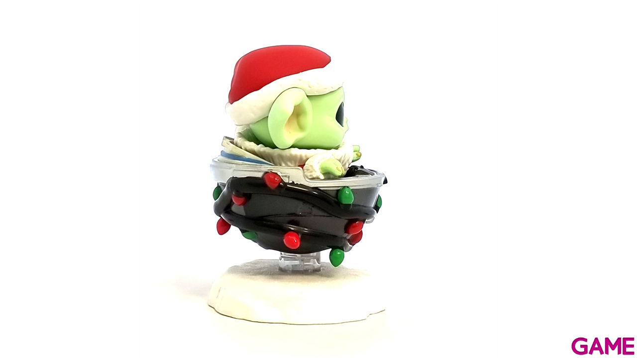 Figura Pop Star Wars The Mandalorian Holidays: Grogu Pram-3