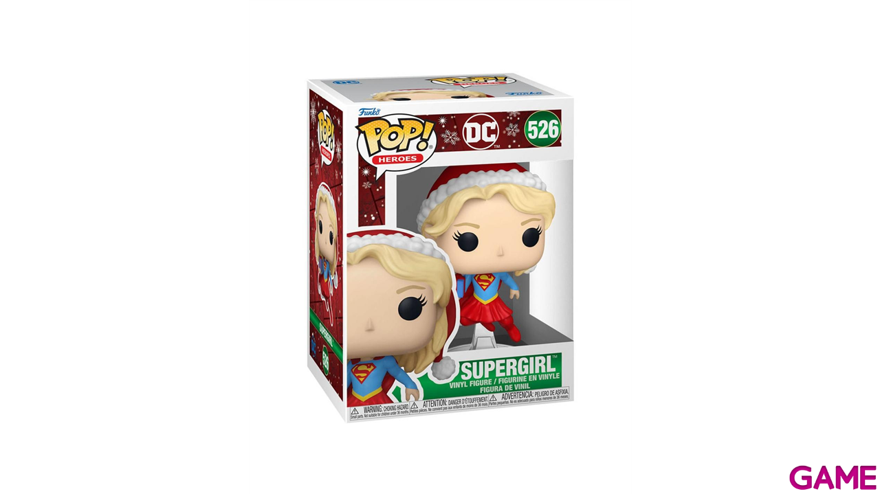 Figura Pop DC Holidays: Supergirl-1
