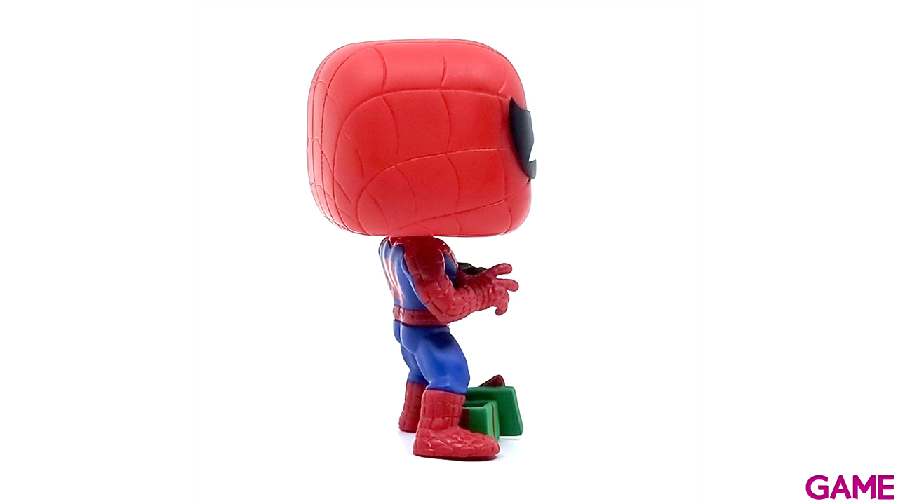 Figura Pop Marvel Holidays: Spider-Man con Regalo-3
