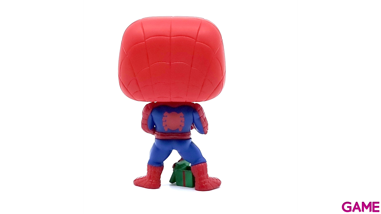 Figura Pop Marvel Holidays: Spider-Man con Regalo-5