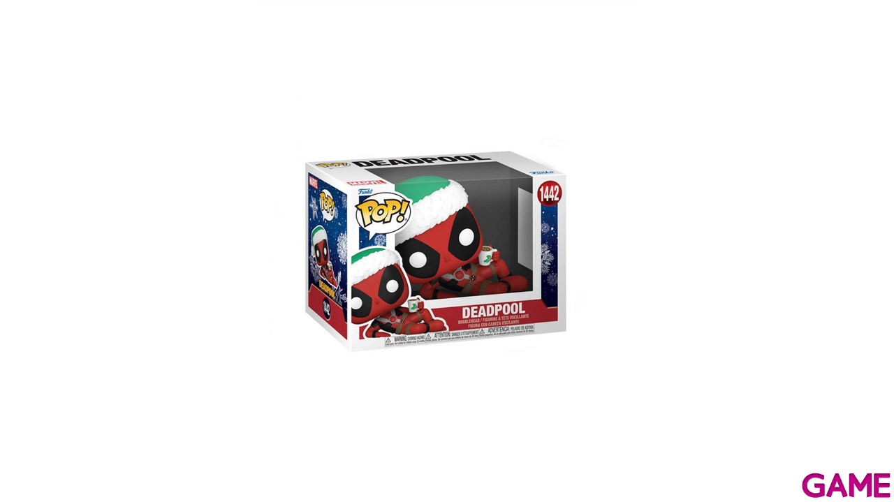 Figura Pop Marvel Holidays: Deadpool-0
