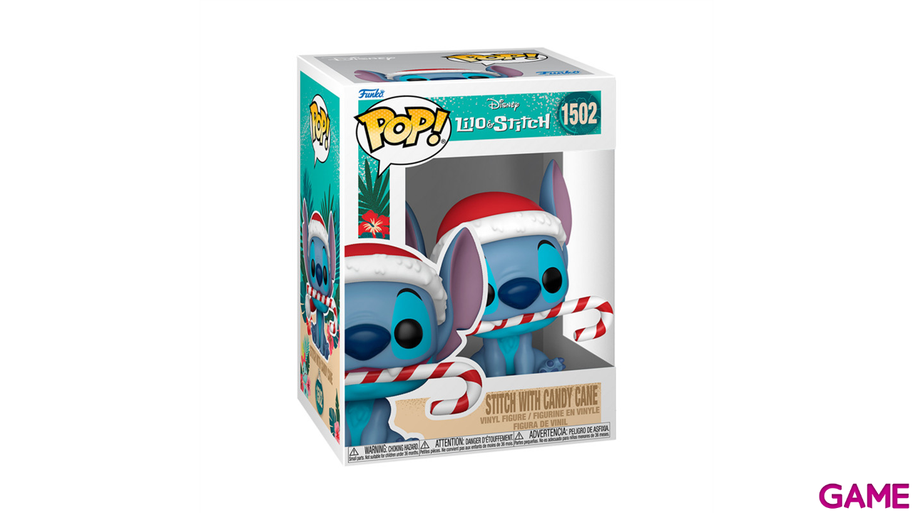 Figura Pop Disney Holidays: Stitch con CC-1
