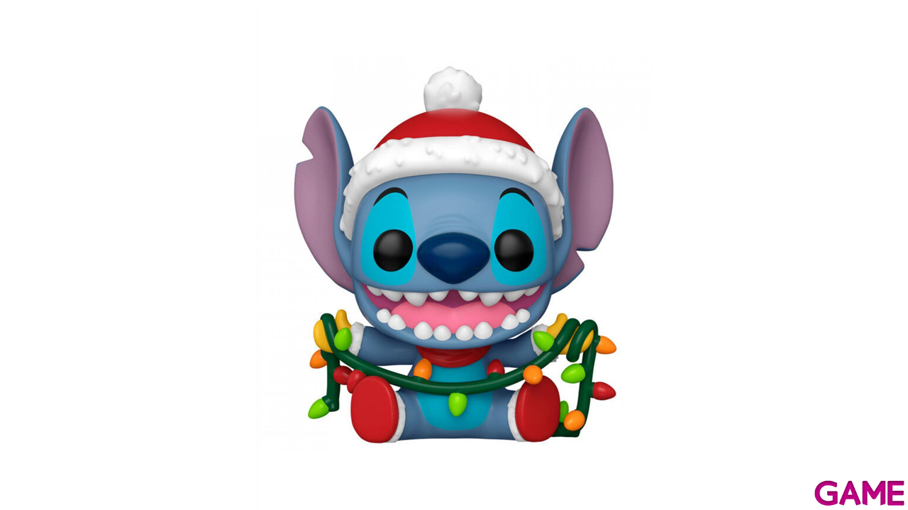 Figura Pop Disney Holidays: Stitch con Luces-1