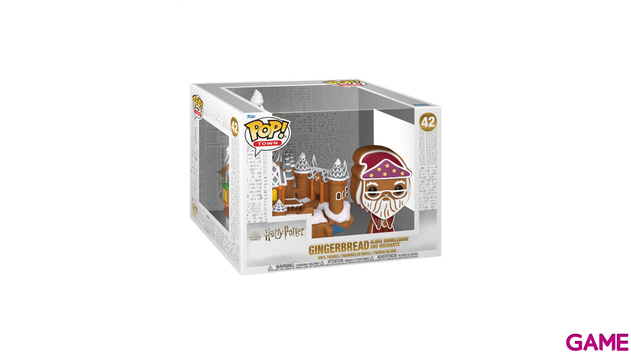 Figura Pop Town Harry Potter: Dumbledore & Hogwarts-0