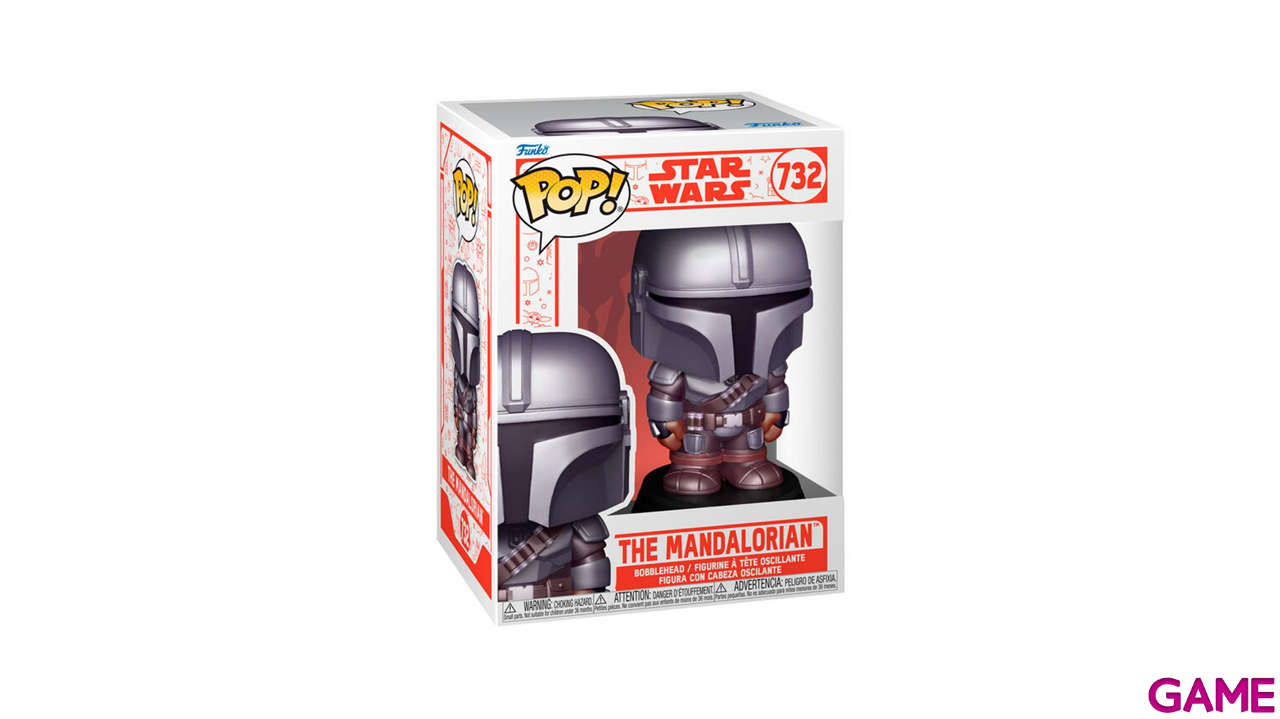 Figura Pop Star Wars Holiday: Mandalorian-1