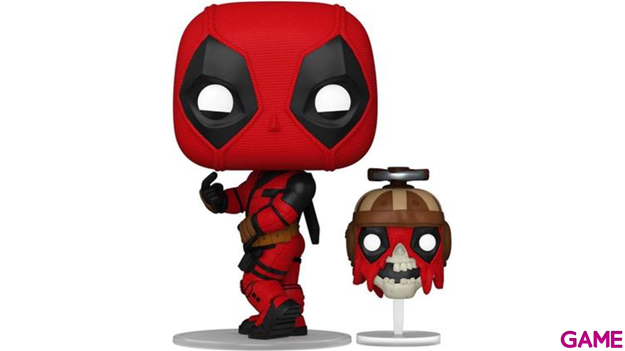 Figura Funko Pop Deadpool 3 Deadpool With Headpool-0