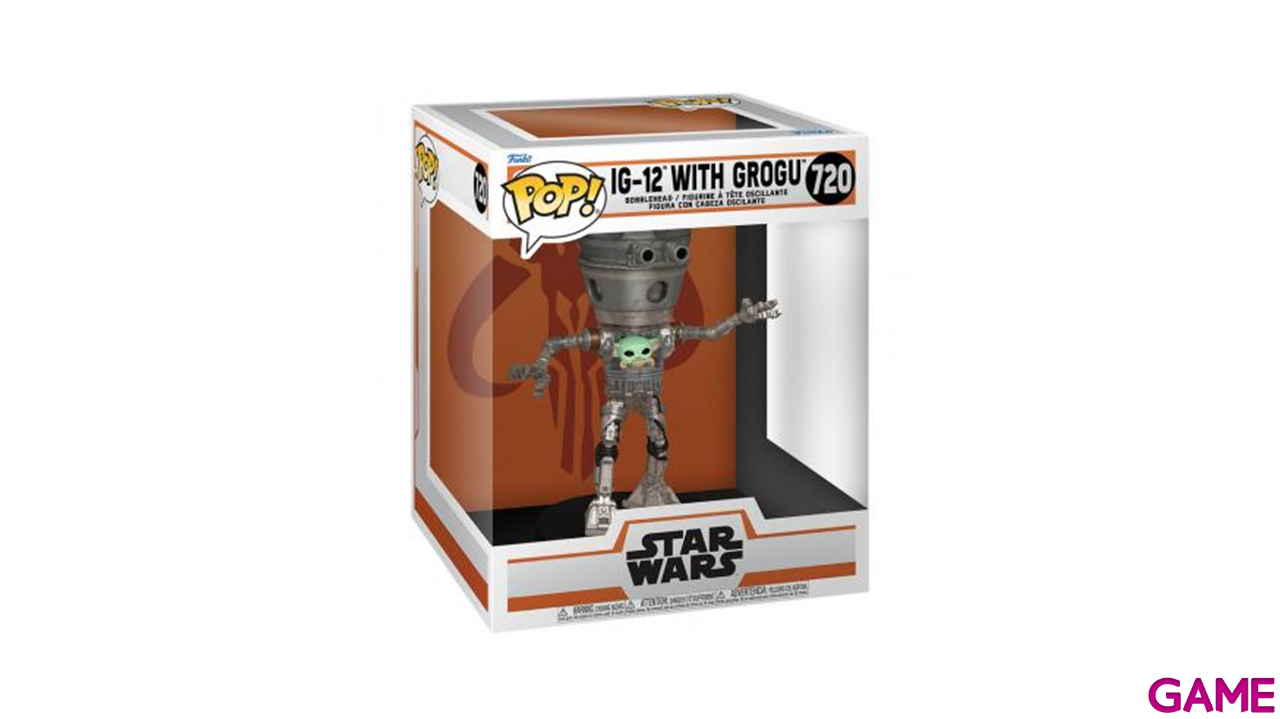 Figura Pop Star Wars The Mandalorian: Grogu IG-12-0