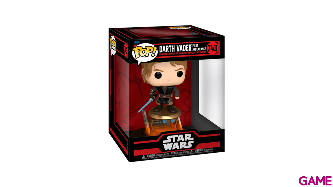Figura Pop Deluxe Star Wars The Dark Side: Darth Vader (First Appearance)-0