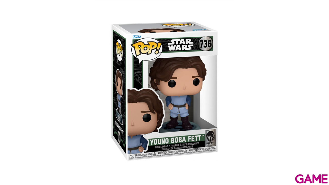 Figura Pop Star Wars Fett Legacy: Boba Fett Young-1