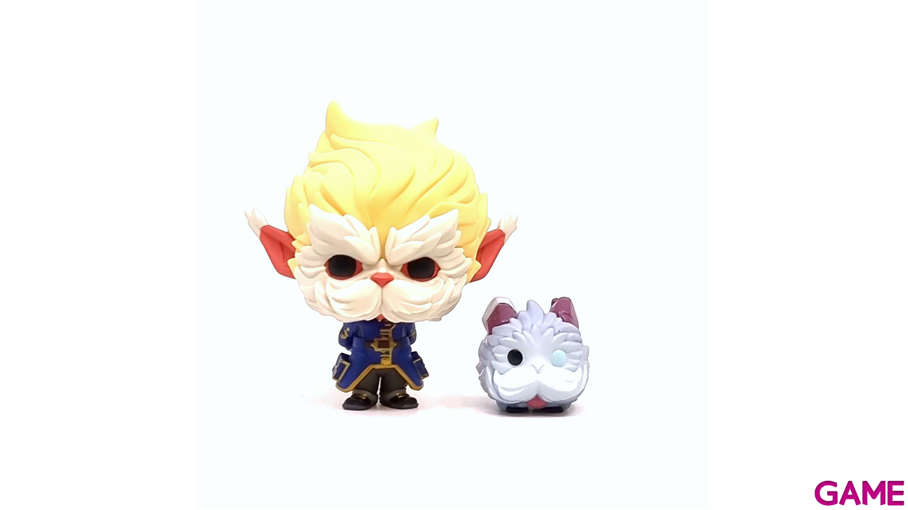 Figura Pop League of Legends Arcane: Heimerdinger con Poro-2