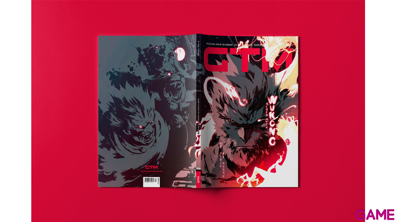 Revista GTM número 104 + lamina exclusiva Okami + Carta Pixel Forge LUIGI-0