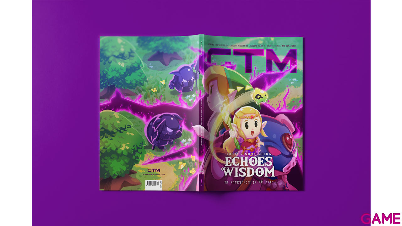 Revista GTM número 106 + Lámina exclusiva Zelda + Carta Pixel Forge Los Vengadores Reunidos-1