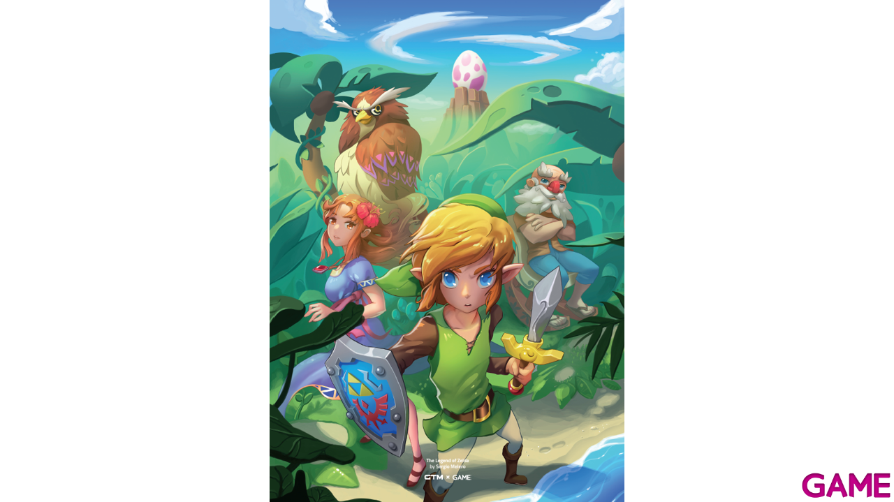 Revista GTM número 106 + Lámina exclusiva Zelda + Carta Pixel Forge Los Vengadores Reunidos-3