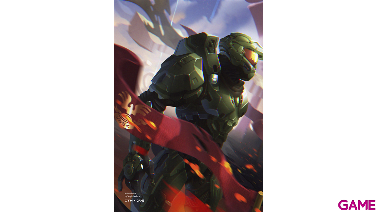 Revista GTM número 109 + lámina exclusiva Halo Infinite + Carta Pixel Forge de Sora Kingdom Hearts III-2