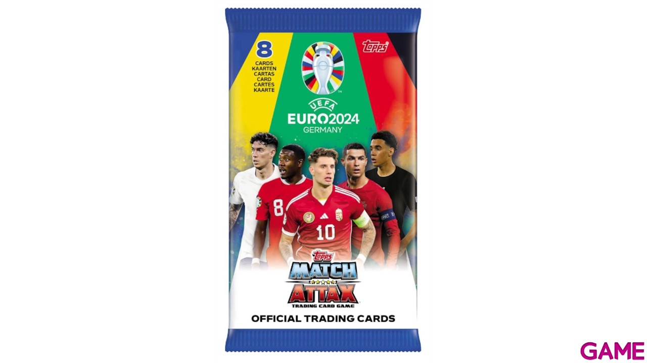 Sobre Cartas Match Attax Eurocopa 2024-0