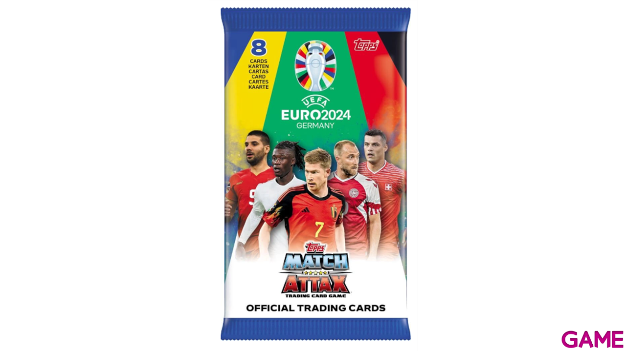 Sobre Cartas Match Attax Eurocopa 2024-1