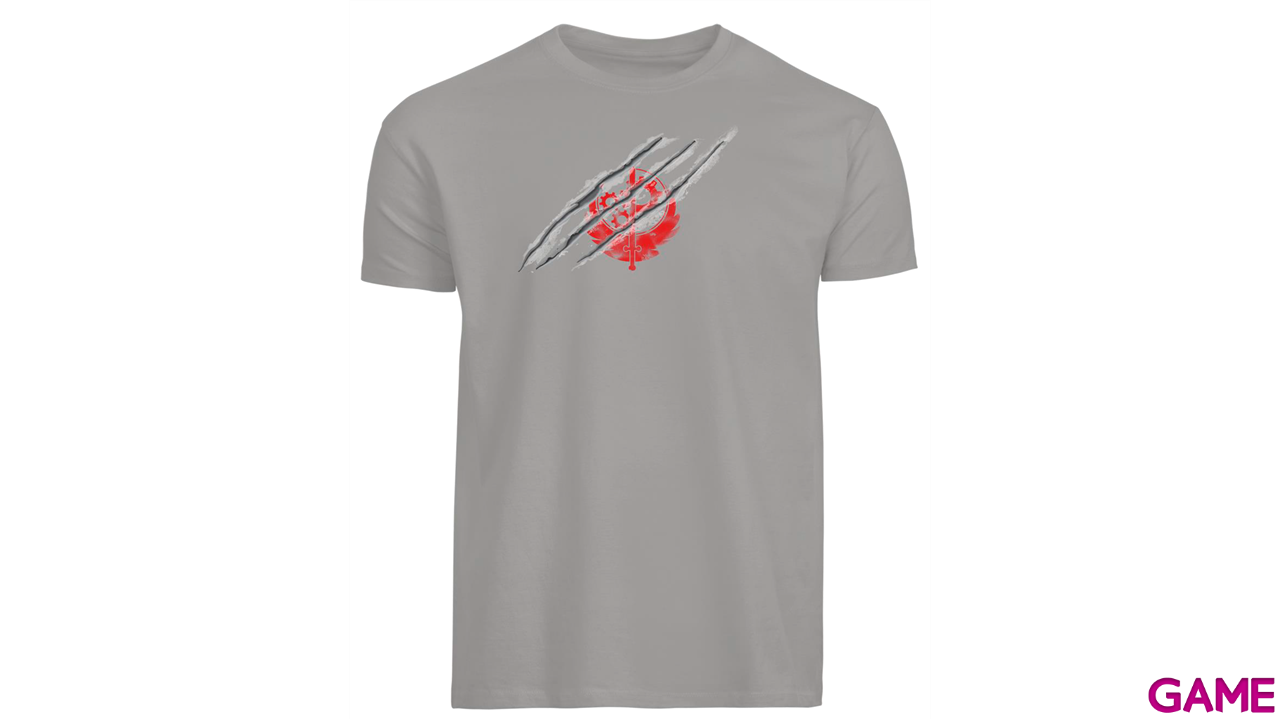 Camiseta Fallout Power Armor Claw Talla XL-0