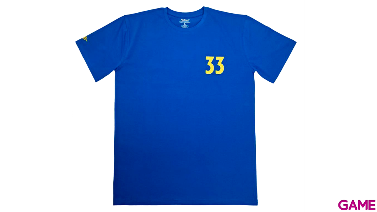 Camiseta Fallout: Vault 33 Talla L-0