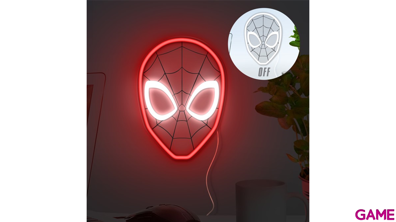 Luz de Neón LED para Pared Spider-Man-1