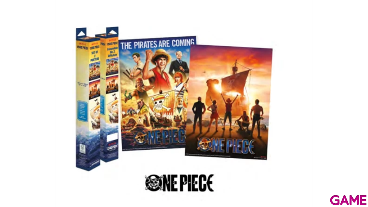 Caja con 2 Pósters One Piece Live Action-0