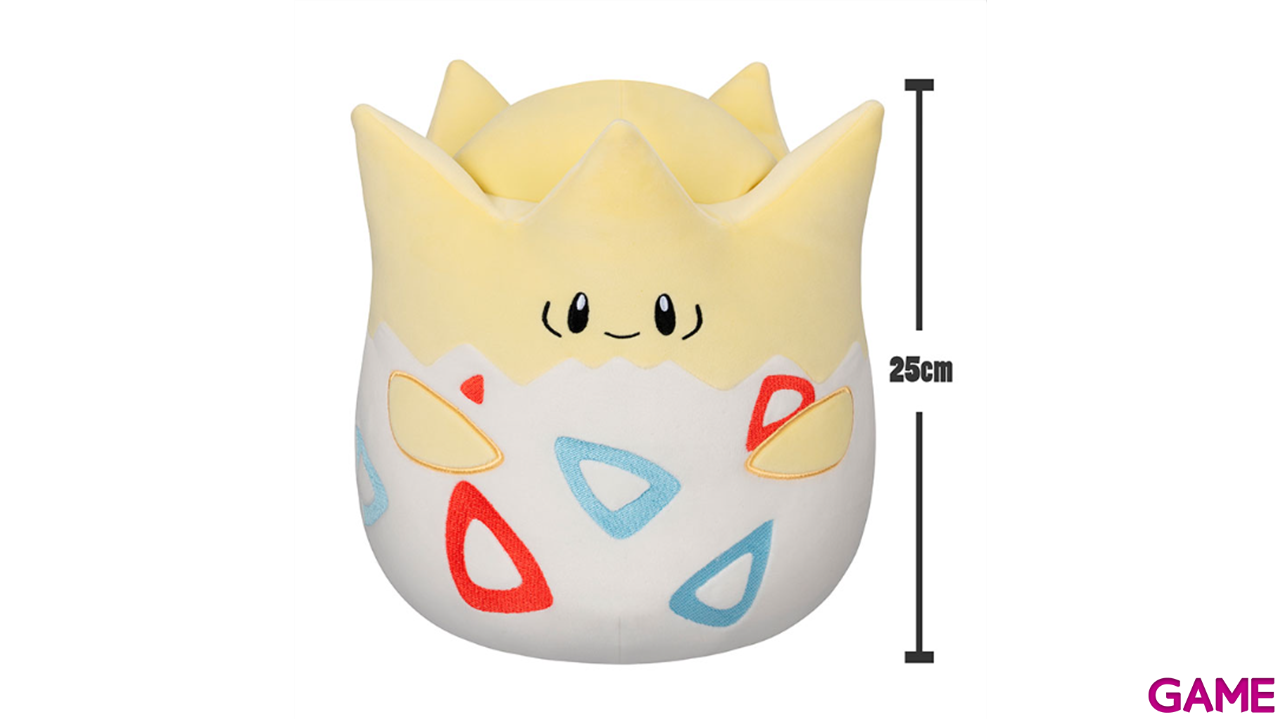 Peluche Squishmallows Pokemon: Togepi 25cm-2