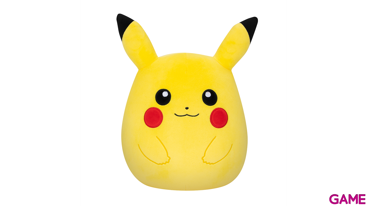 Peluche Squishmallows Pokemon: Pikachu 25cm-0