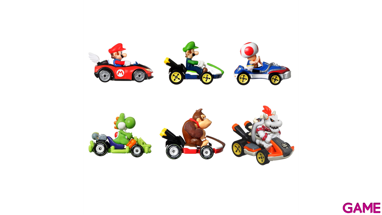 Hot Wheels Kit Coches Mario Kart-1