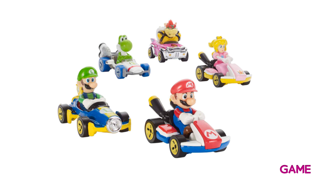 Hot Wheels Kit Coches Mario Kart-2