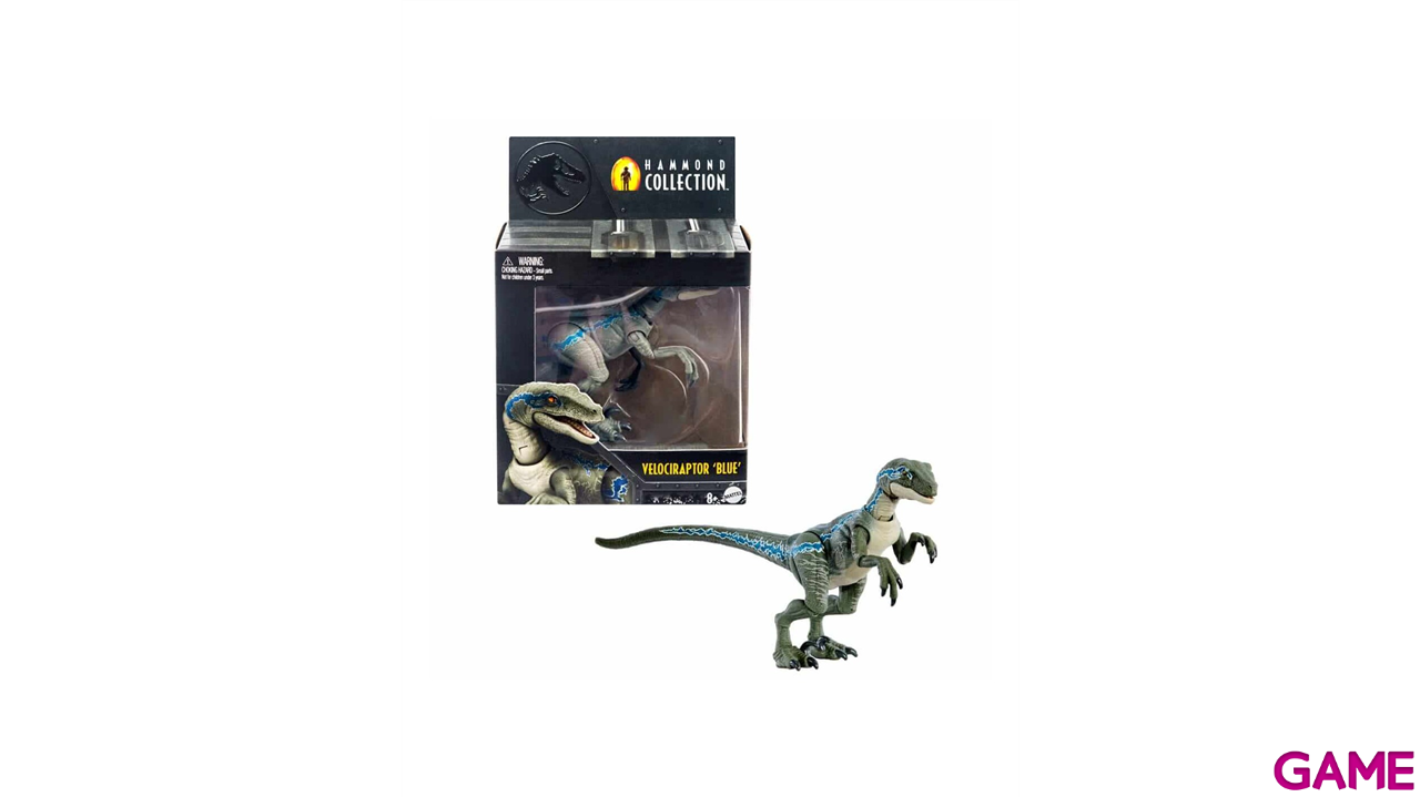 Jurasicc World Velociraptor Blue Colección Hammond-1