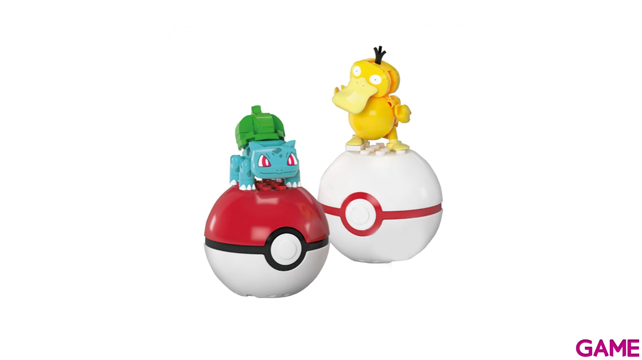 MEGA Construx Pokémon Pack 2 Pokeballs Surtidas-0