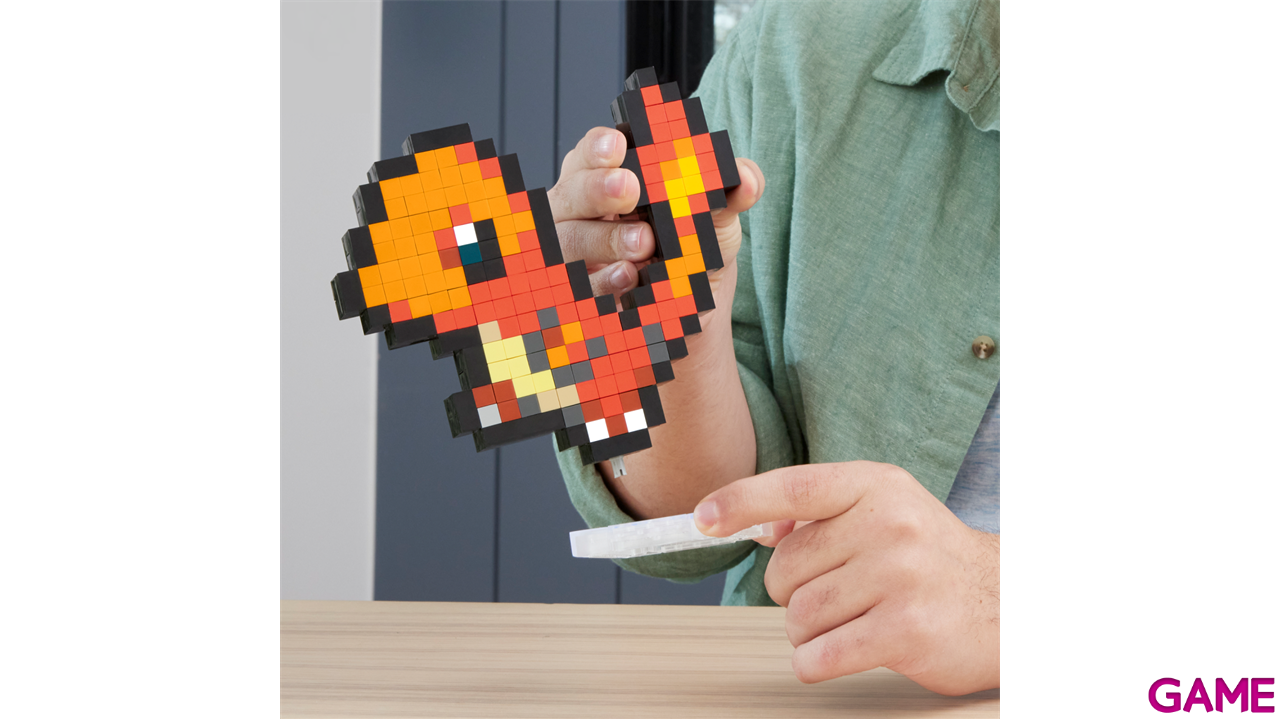 MEGA Pokémon Bloques de Construcción Pixel Art Charmander-2