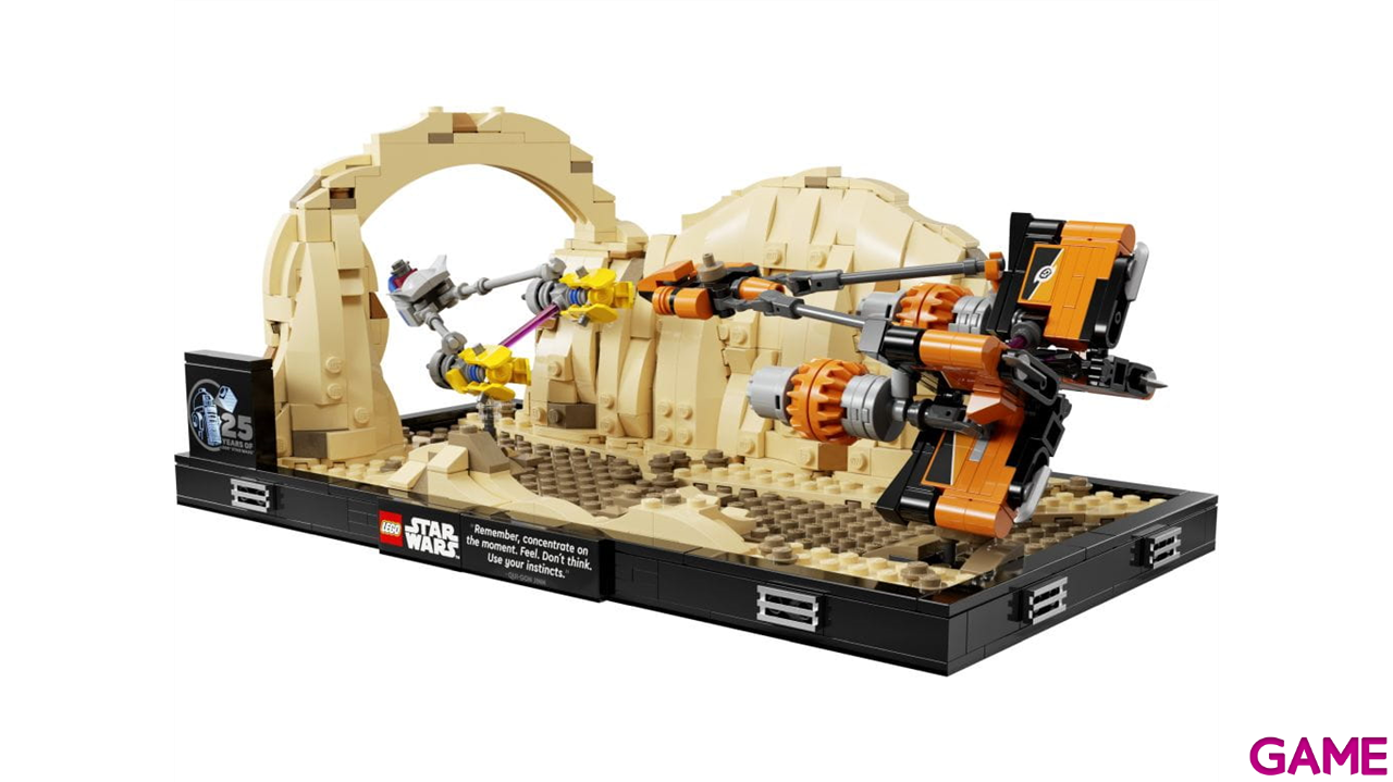 LEGO Star Wars Diorama: Carrera de Vainas de Mos Espa 75380-4