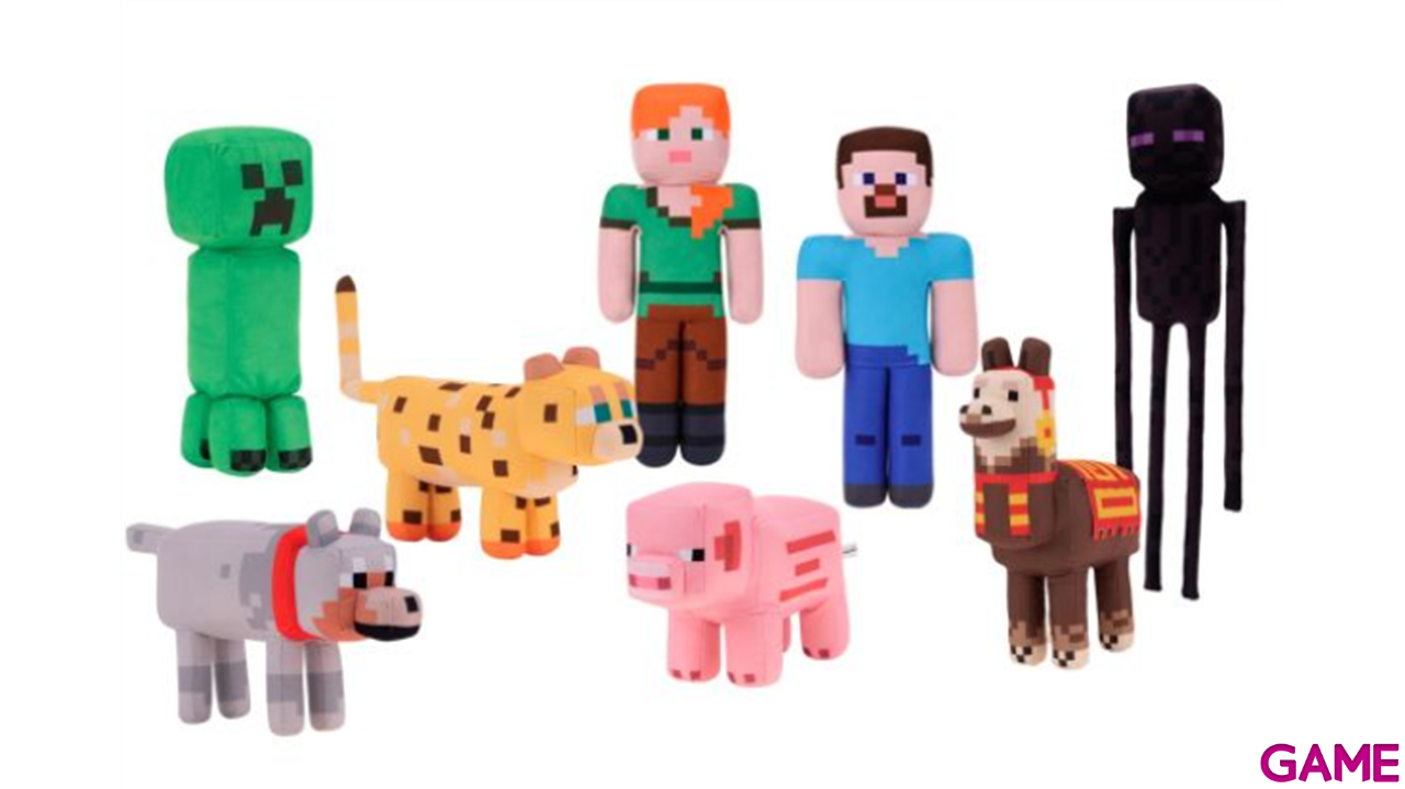 Peluche Minecraft 30cm Surtido-0