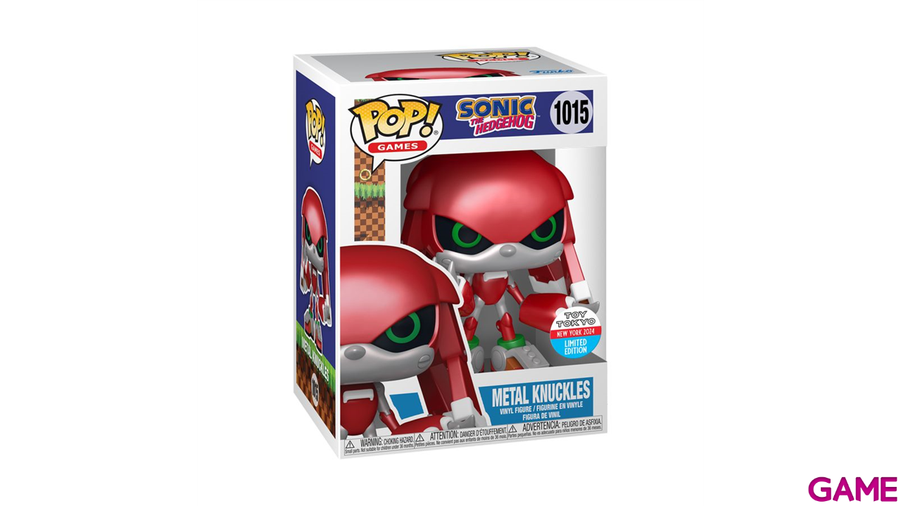 Figura Pop Sonic Mech Knuckles-0