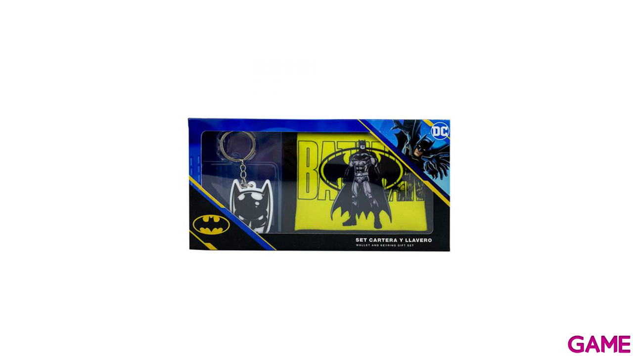 Batman Set de Cartera y Llavero en Caja-1