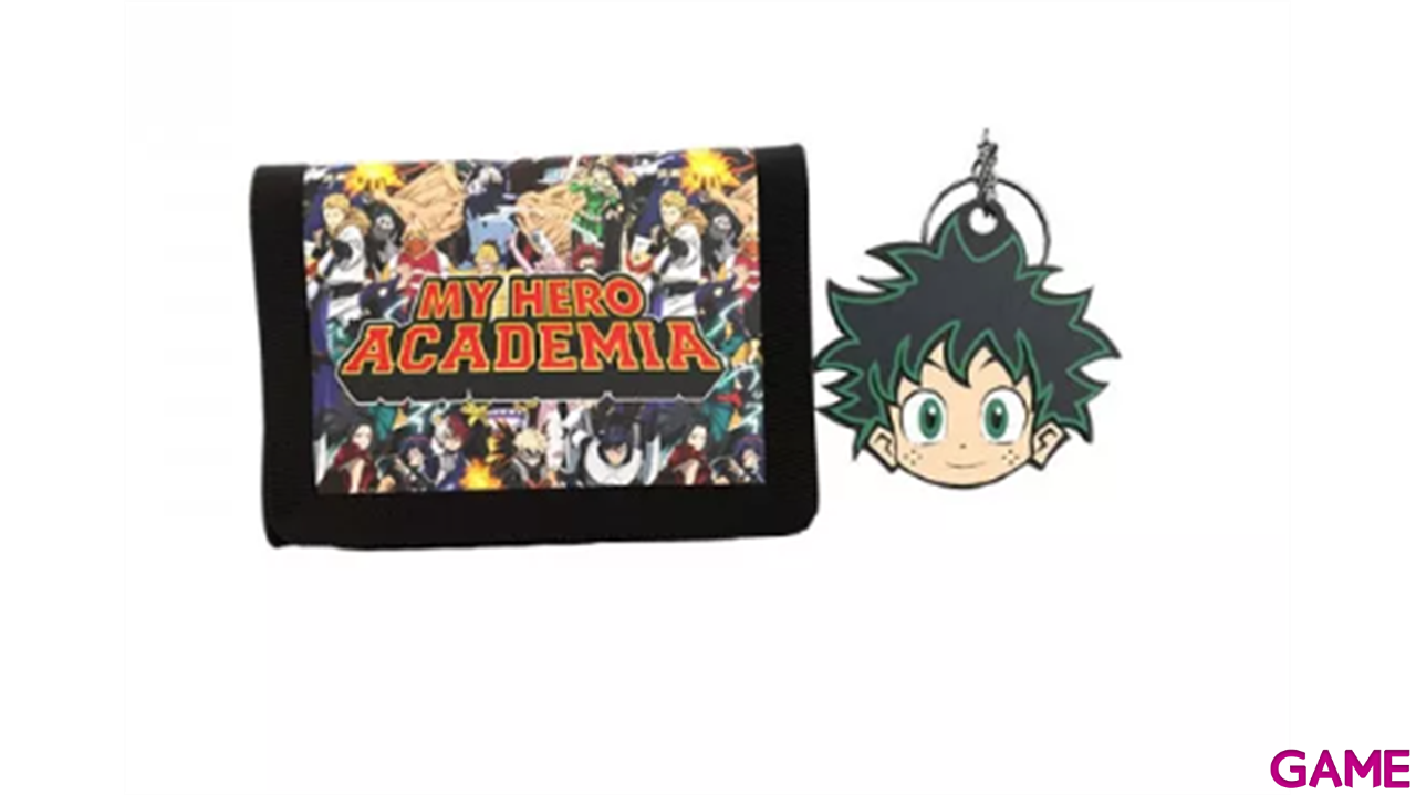 My Hero Academia Set de Cartera y Llavero en Caja-1