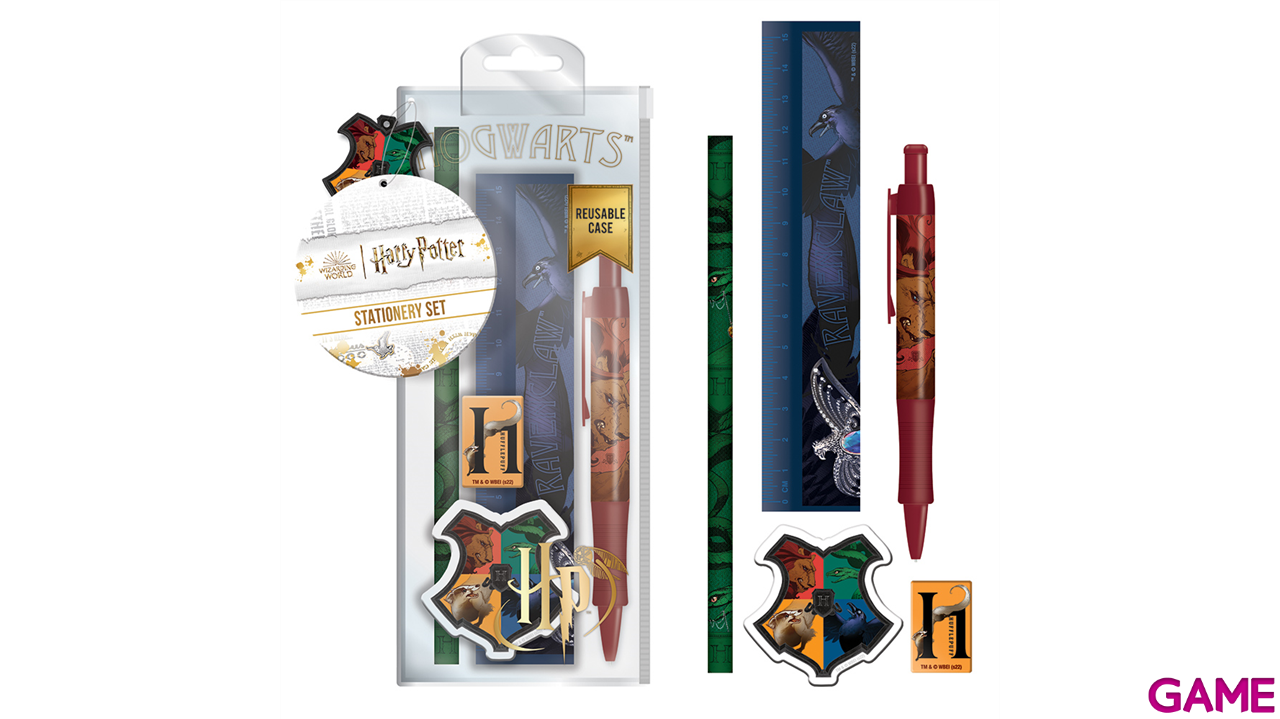 Set papelería Harry Potter Intricate Houses-0