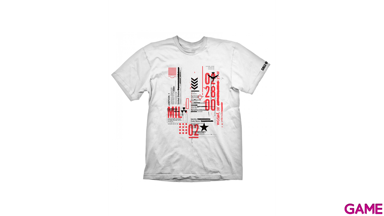 Camiseta Call of Duty Cold War Defcon1 XL-0