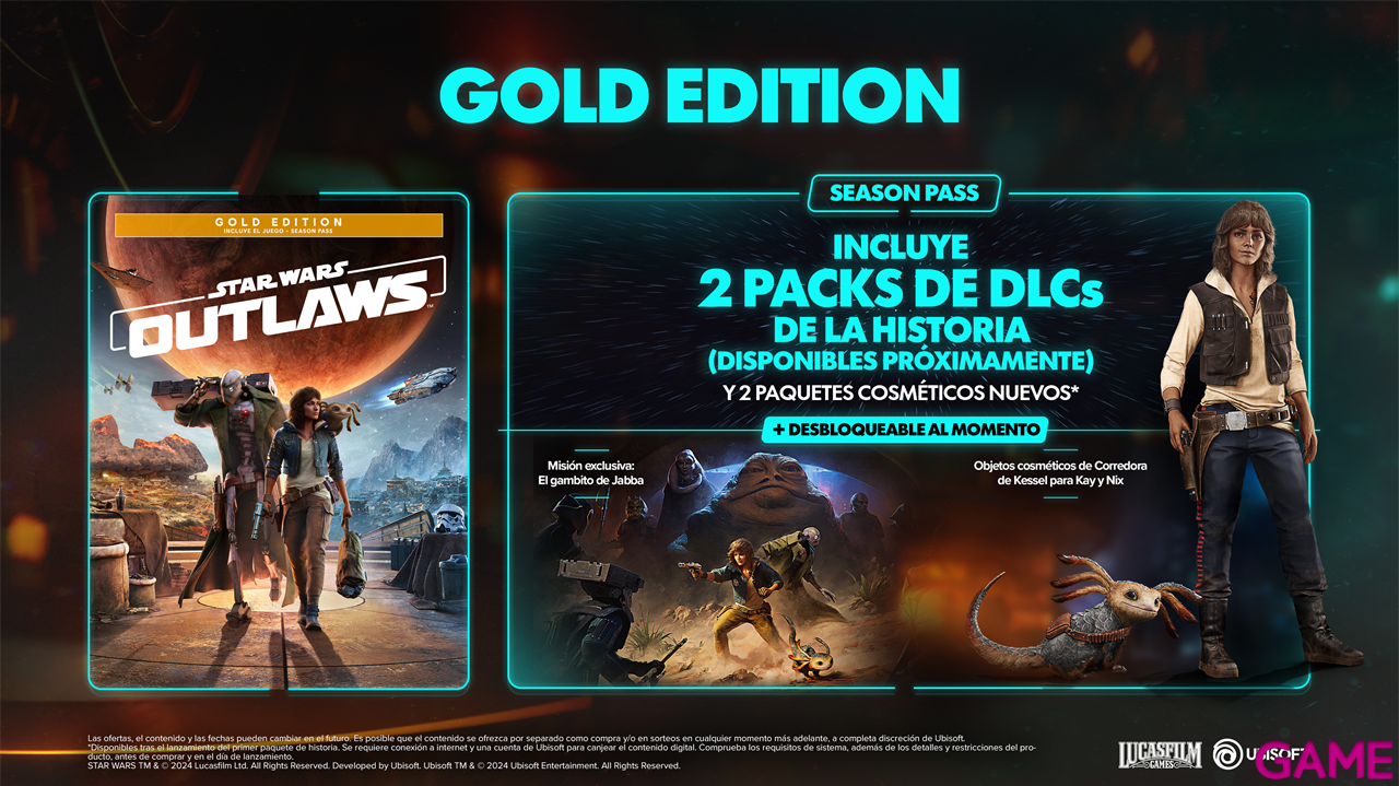 Star Wars Outlaws Gold Edition-0
