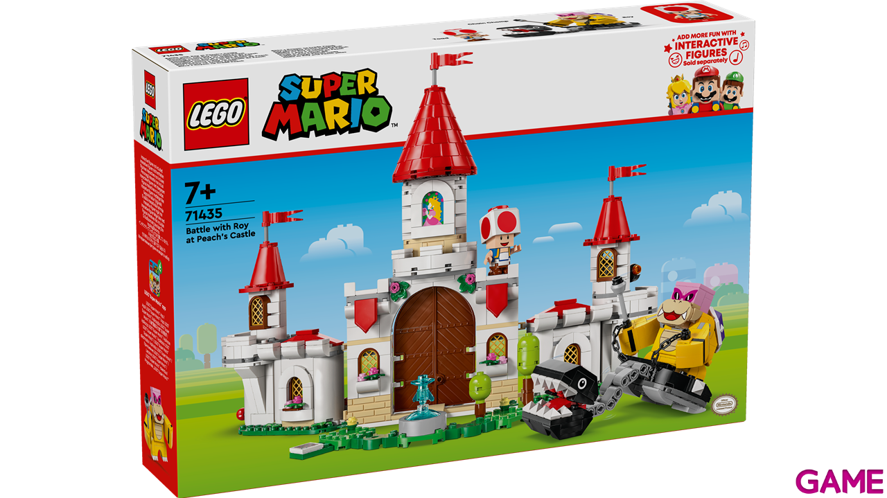 LEGO Super Mario: Combate contra Roy en el Castillo de Peach 71435-4