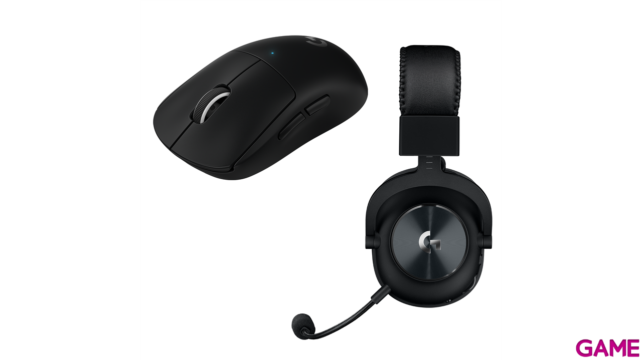 Pack Gaming Logitech PRO X Auriculares Wireless + Raton PRO X Superlight-1