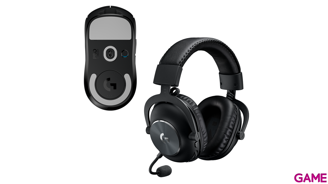 Pack Gaming Logitech PRO X Auriculares Wireless + Raton PRO X Superlight-2