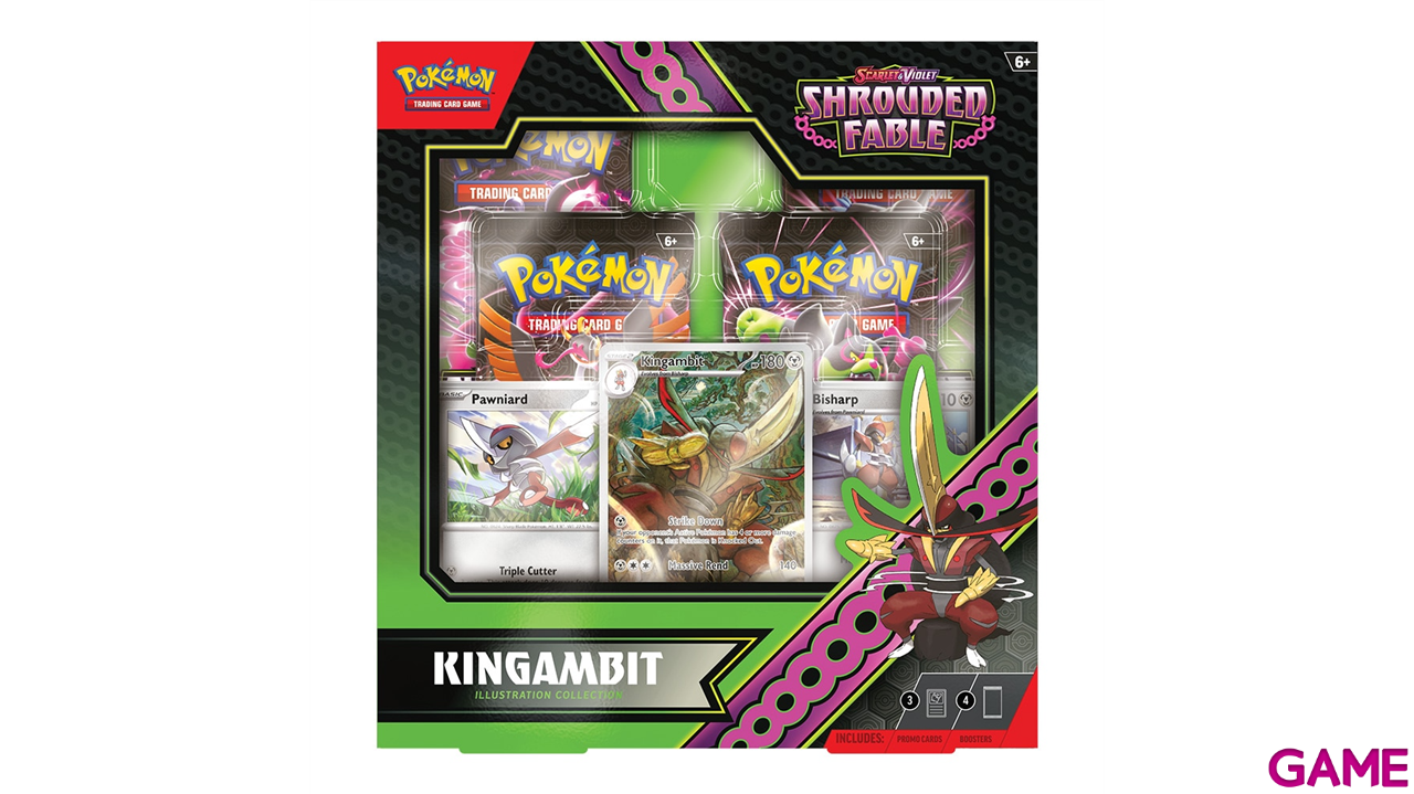 Caja Ilustrada Rare Collection Pokemon Scarlet and Violet 6.5 Shrouded fable (Inglés)-0