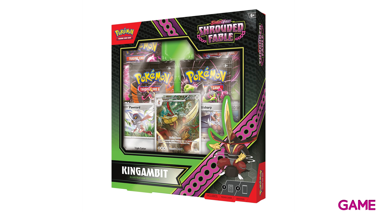 Caja Ilustrada Rare Collection Pokemon Scarlet and Violet 6.5 Shrouded fable (Inglés)-2
