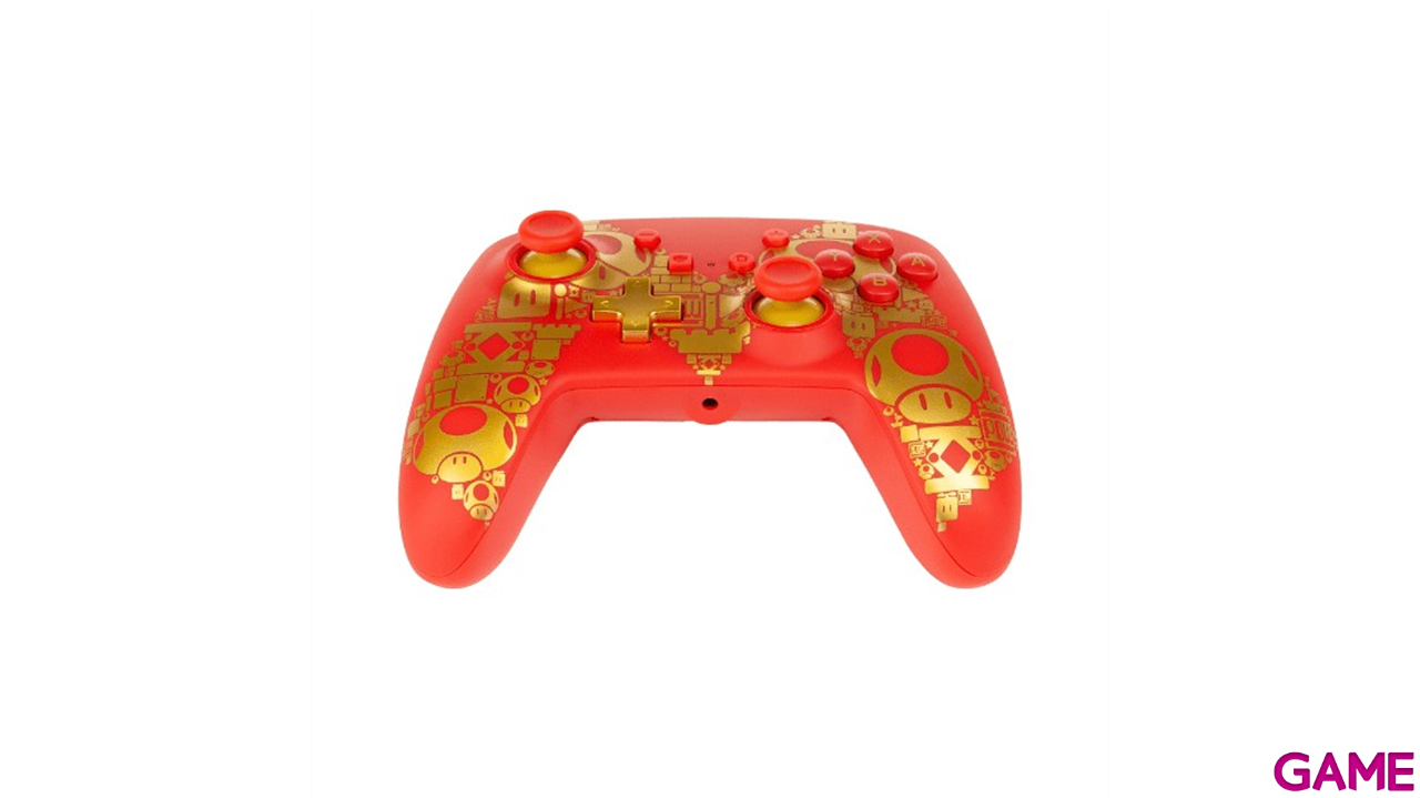 Controller con Cable PowerA Golden Mario -Licencia oficial--4