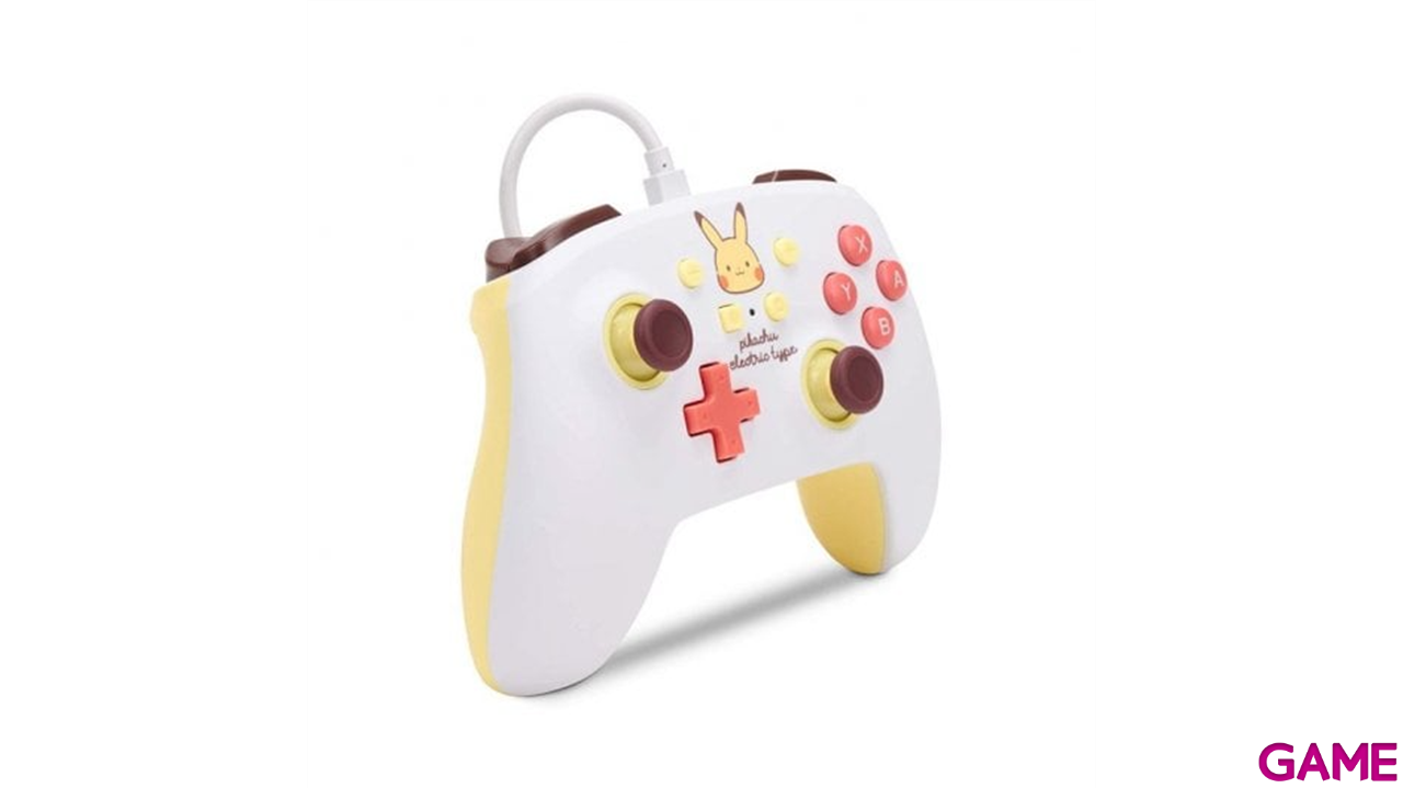 Controller con Cable PowerA Pikachu Electric Type -Licencia oficial--4